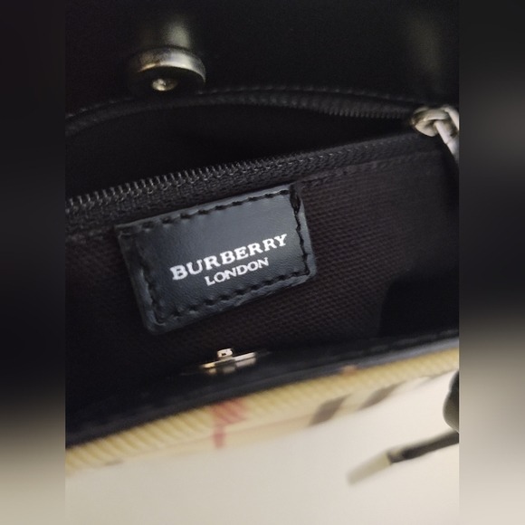 Burberry Check Mini Handbag - Picture 10 of 12
